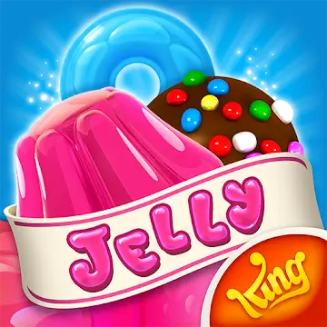 Candy Crush Jelly Saga MOD APK Logo